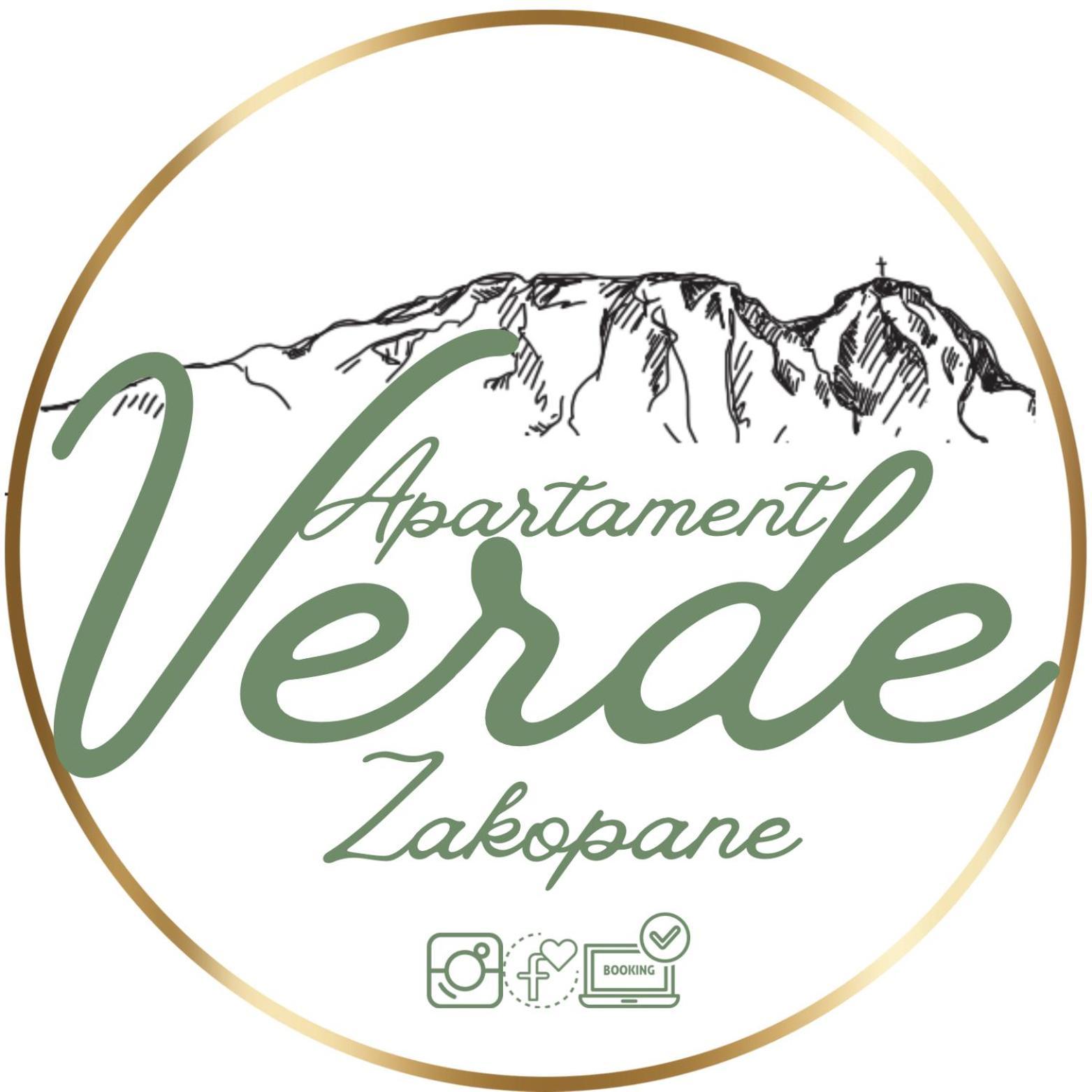 Apartament Verde Закопане Экстерьер фото